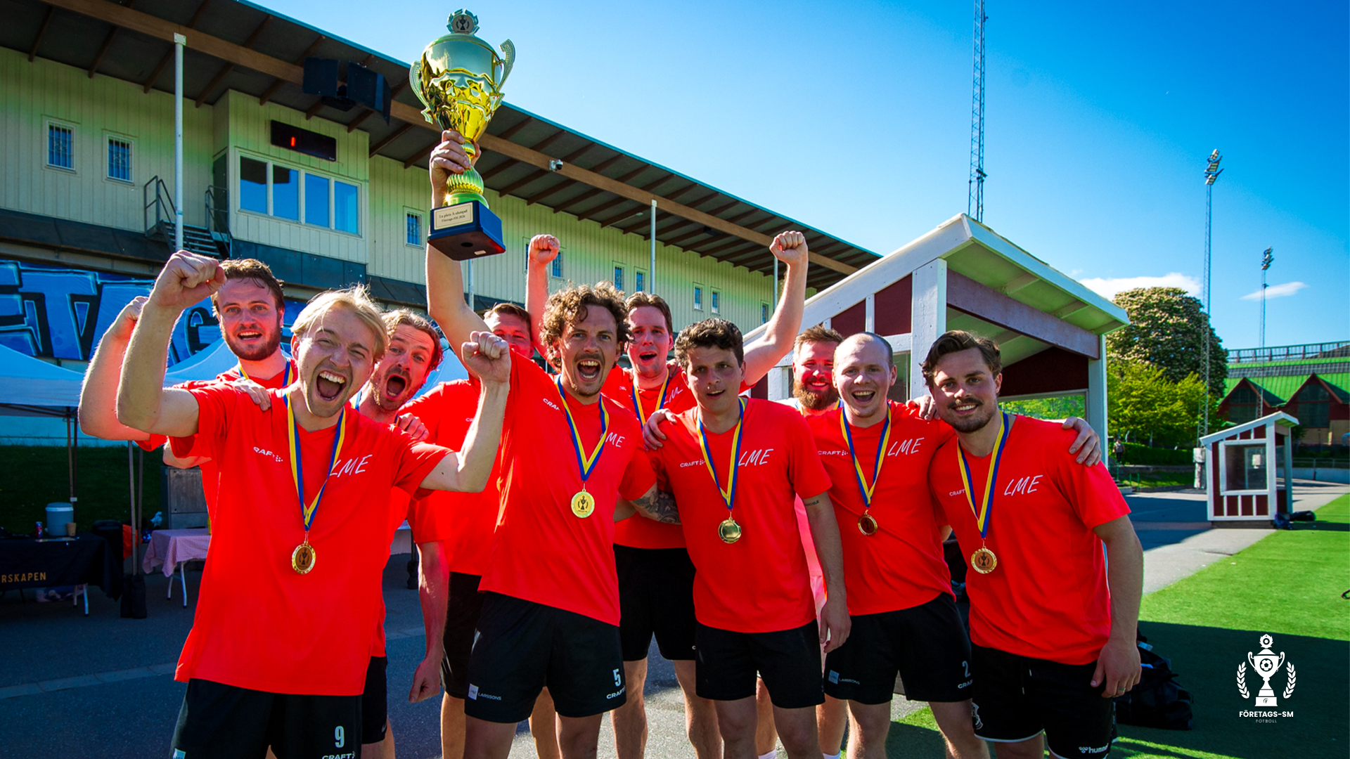 Fotbollsturnering för företag