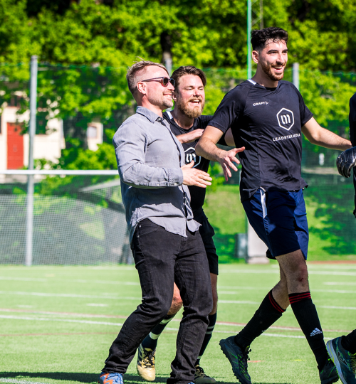 Fotbollsturnering för företag