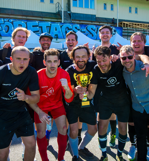 Fotbollsturnering för företag