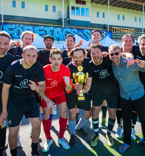 Fotbollsturnering för företag