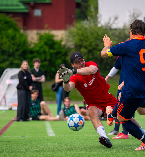 Fotbollsturnering för företag