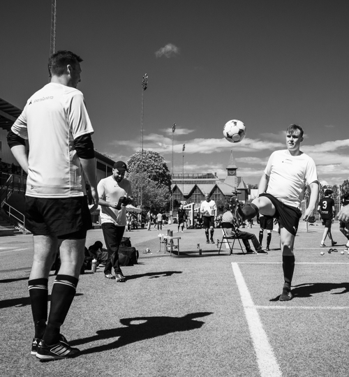 Fotbollsturnering för företag