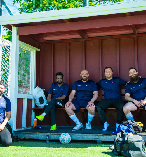 Fotbollsturnering för företag